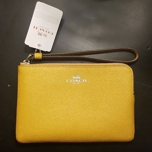 Coach Zip Wristlet